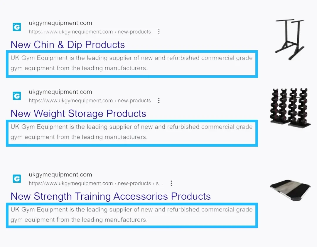 Generiske meta beskrivelser