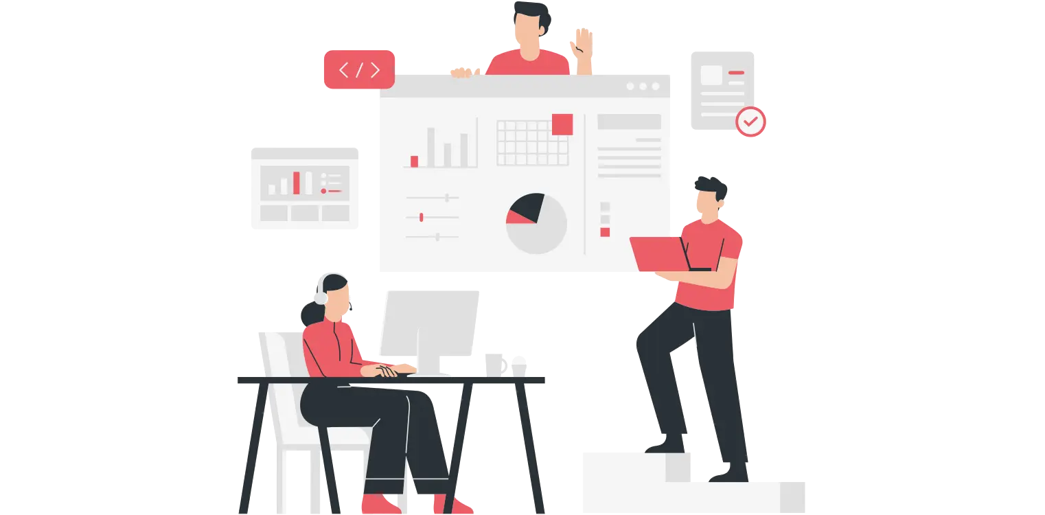 Keyword tracking illustration