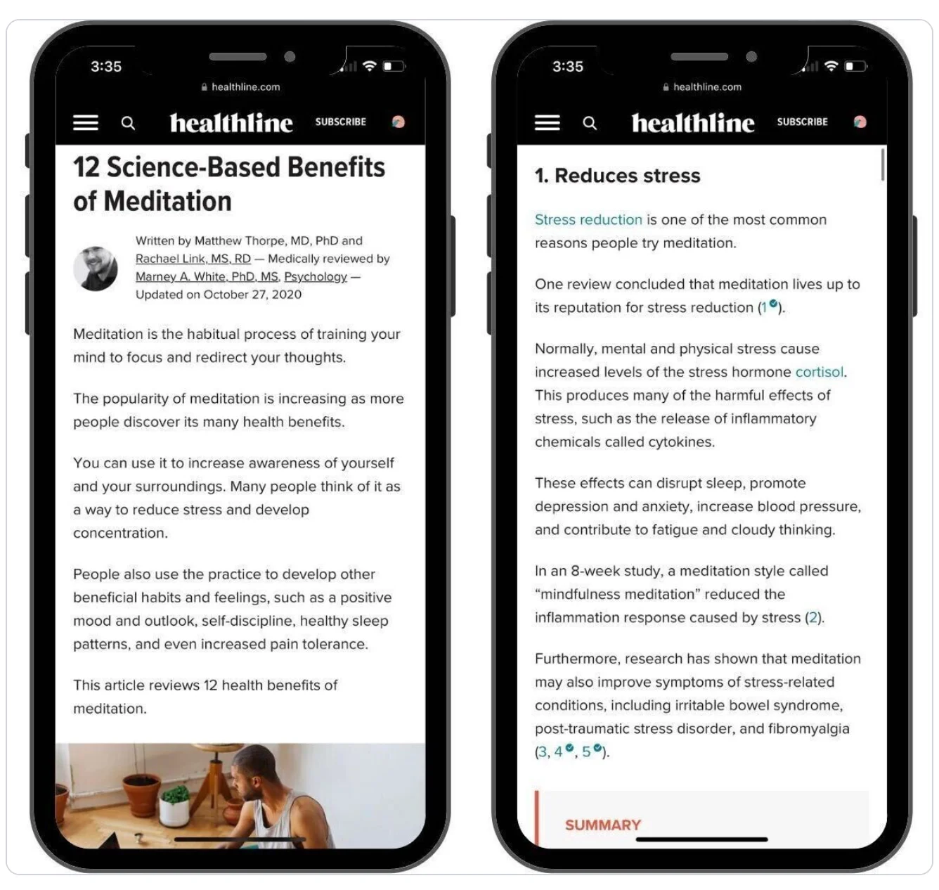 Eksempel på at afkorte sætning i brødtekst for at gøre Mobil SEO optimering mere gyldigt